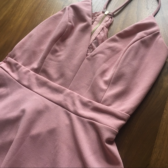 Dry Goods Blush Lace-Back Dress - Picture 5 of 5